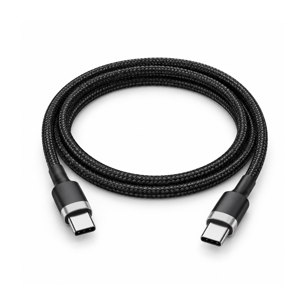 Cabo UGREEN USB-C para USB-C 100W Trançado