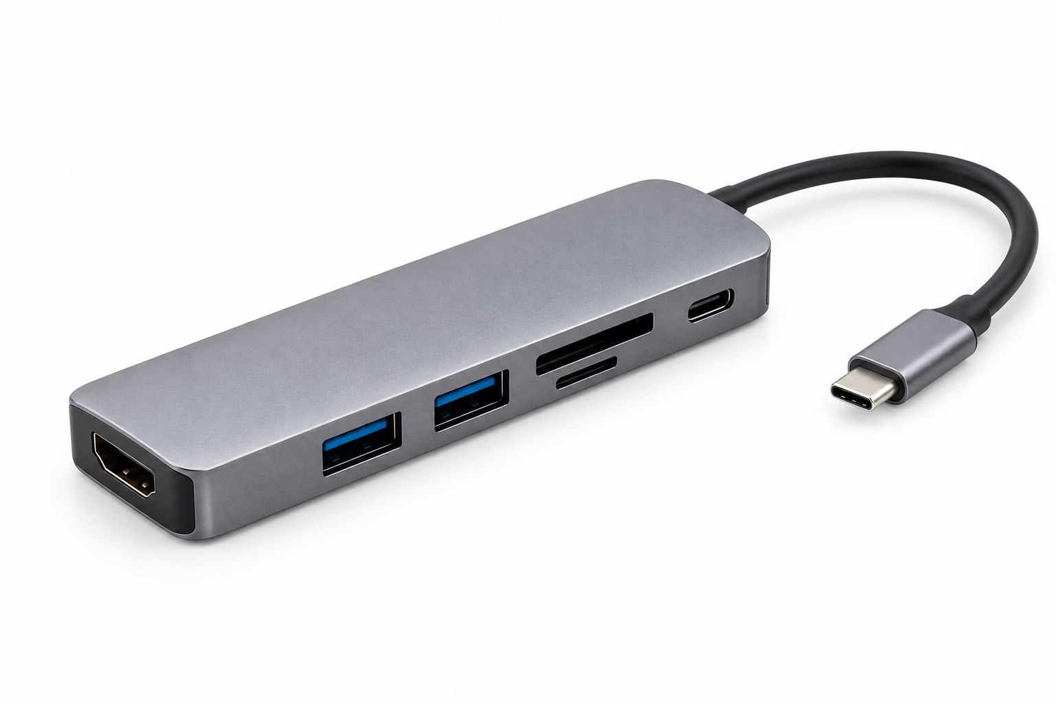 Hub USB-C Geonav 5 em 1
