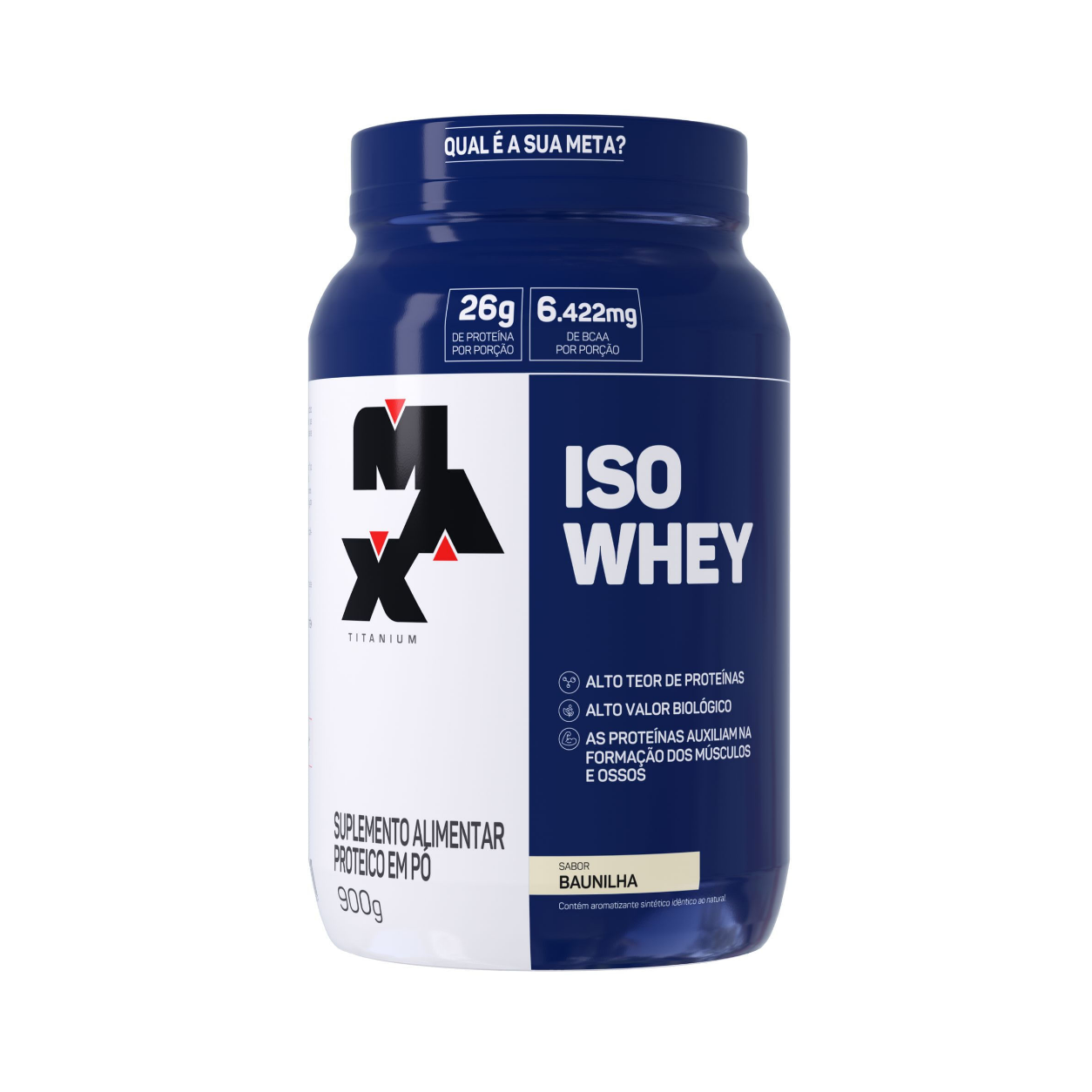 Iso Whey 900 g – Baunilha