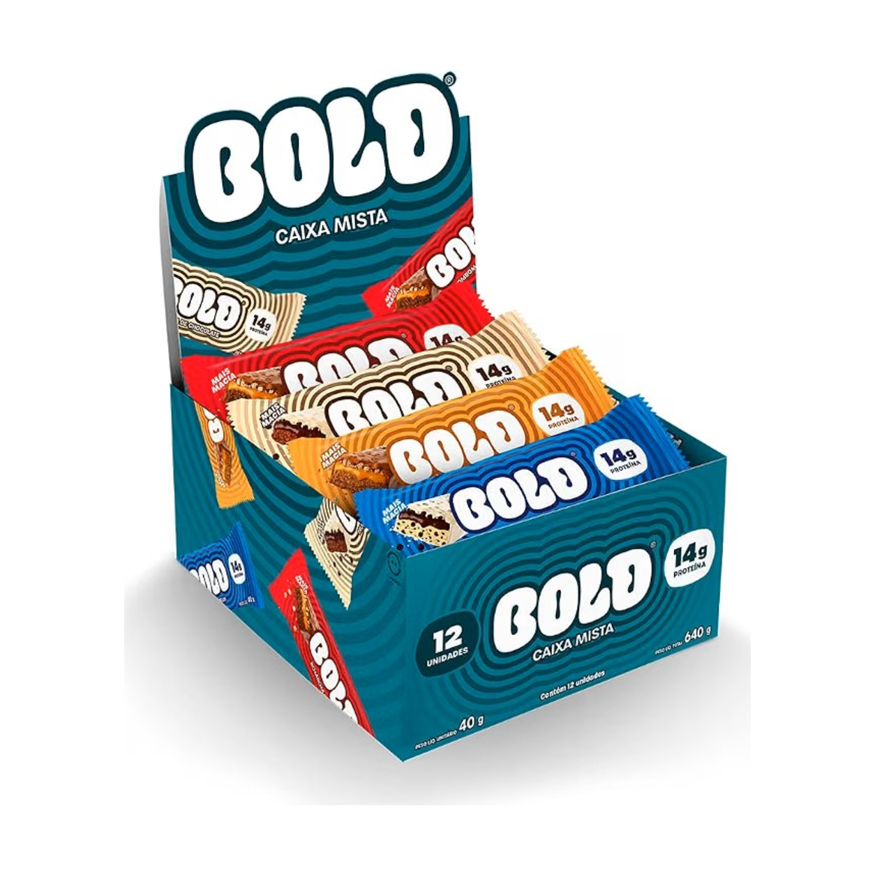 BOLD Thin Mista 12 unidades – 40 g