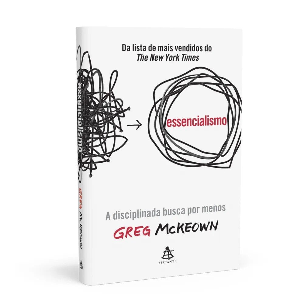 Capa do livro Essencialismo, de Greg McKeown