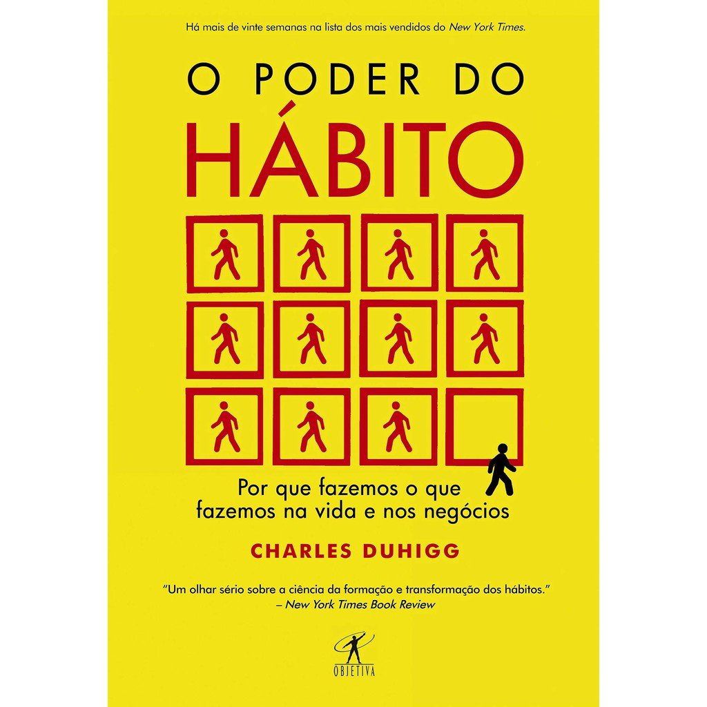 Capa do livro O Poder do Hábito, de Charles Duhigg